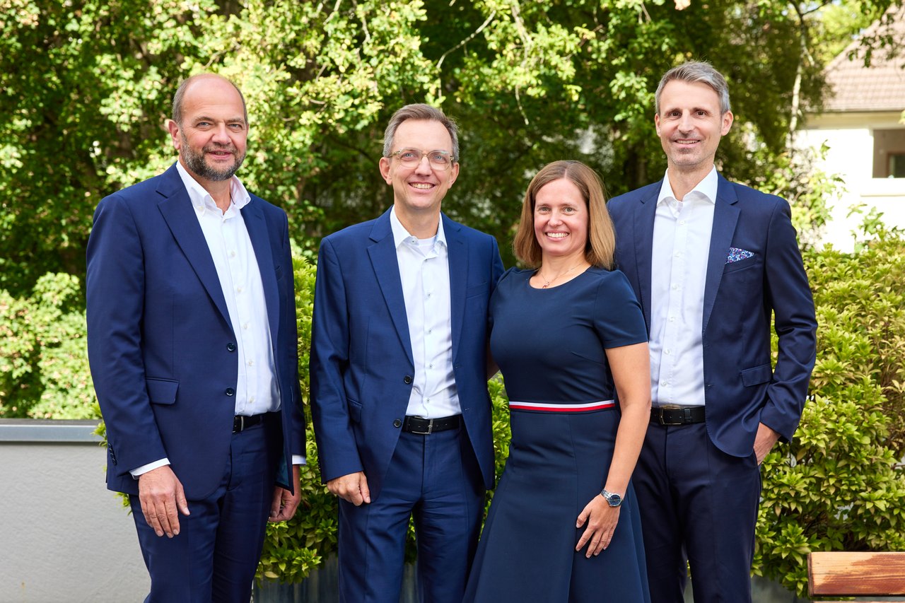 Die vier Partner der Kanzlei WSSK